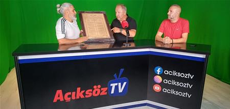 TMVFL BAŞKANI KASTAMONU AÇIKSÖZ TV EKRANLARINDA